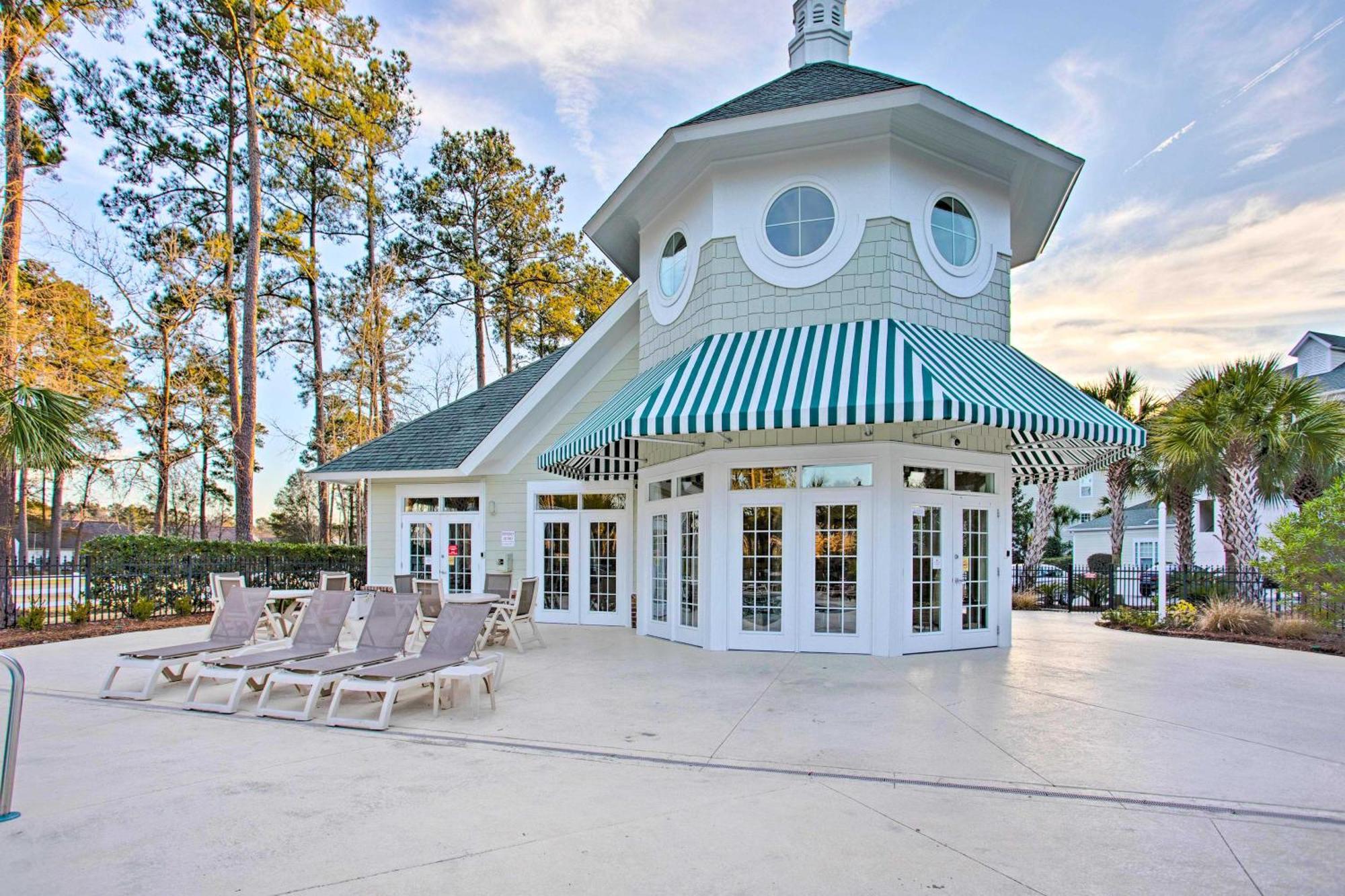 Myrtle Beach Golf Retreat With Balcony And Resort Pool Exterior foto