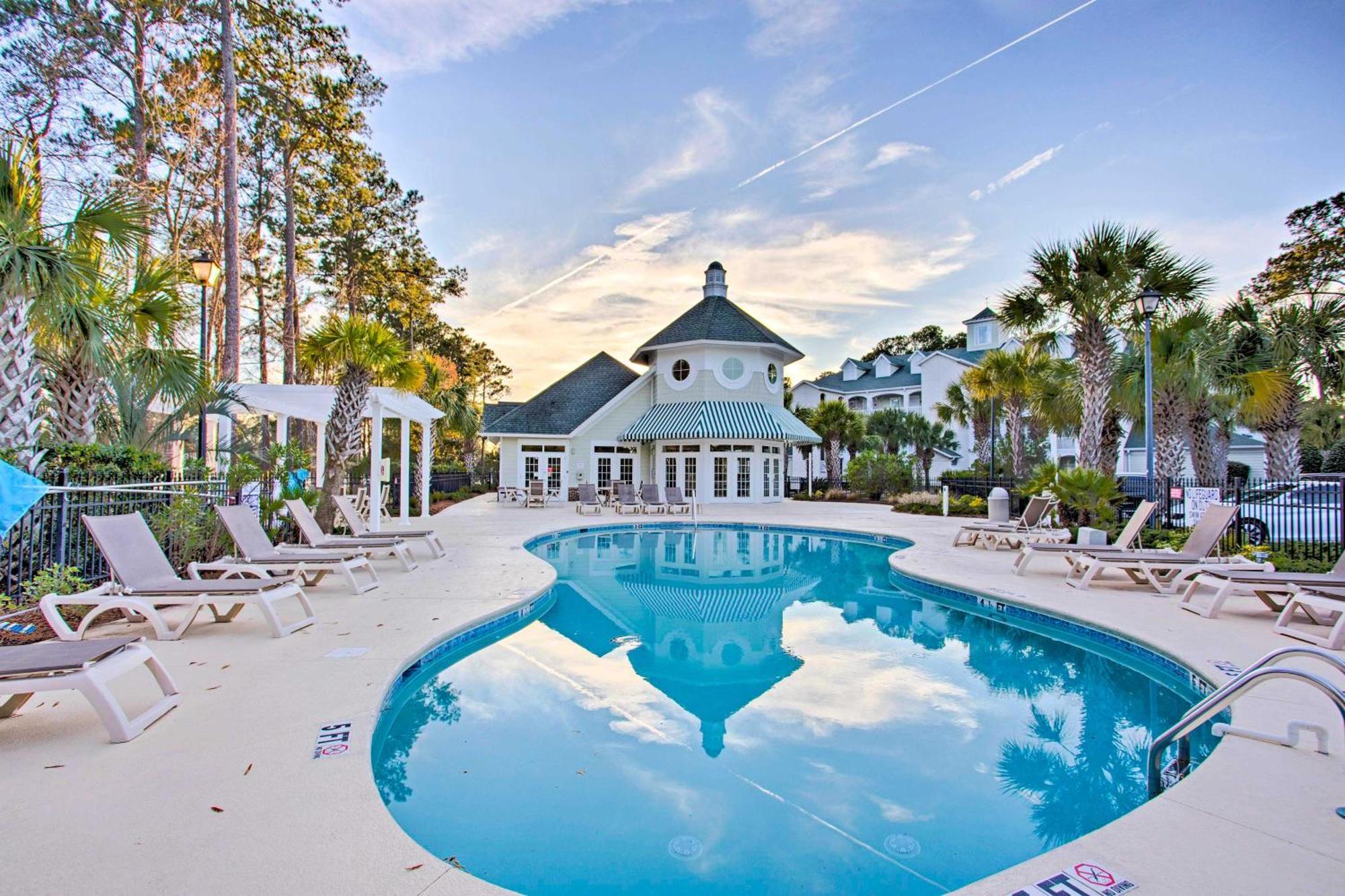 Myrtle Beach Golf Retreat With Balcony And Resort Pool Exterior foto